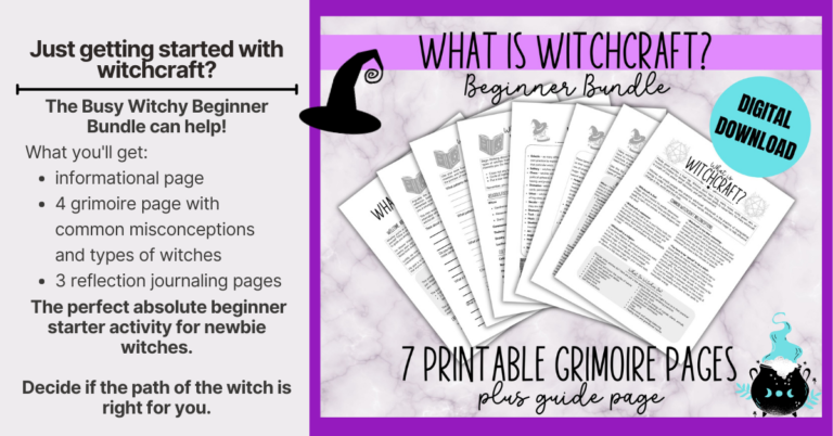 beginner witch bundle etsy link