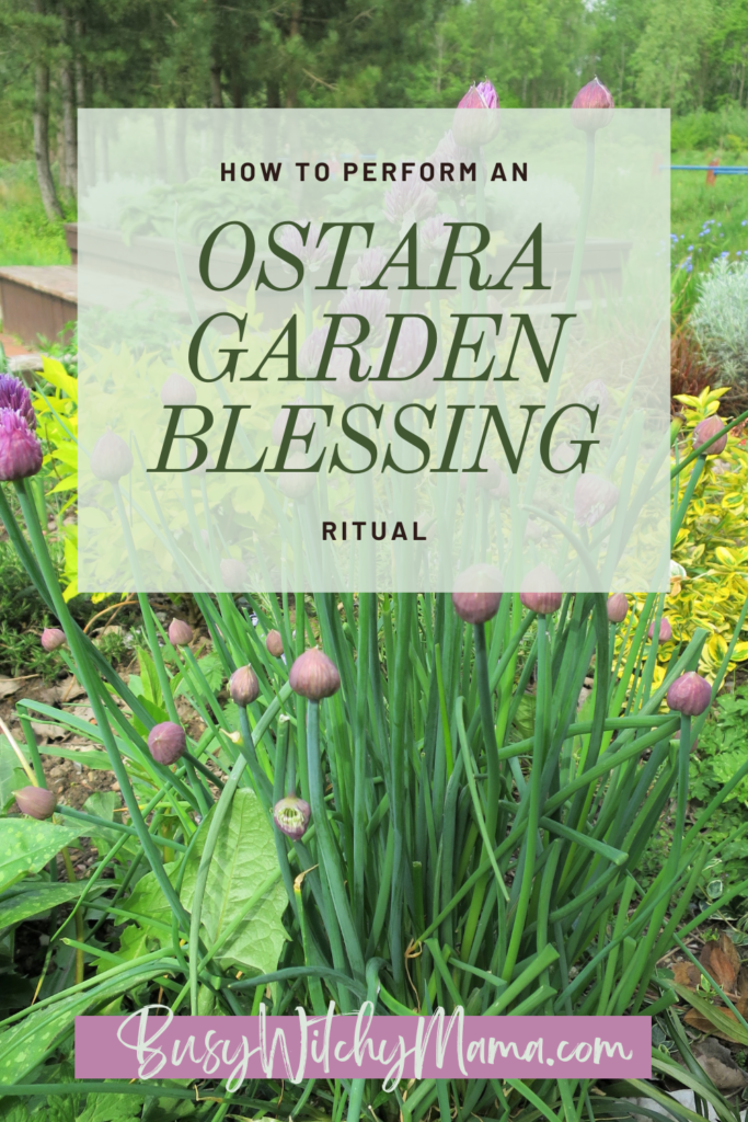 ostara garden blessing