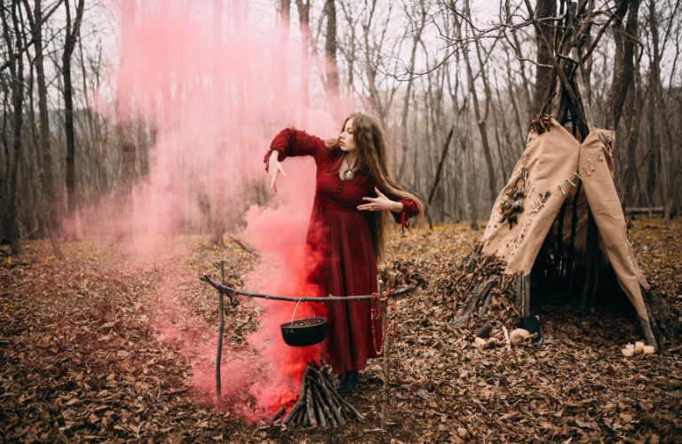 red forest witch