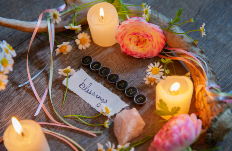 beltane blessings altar