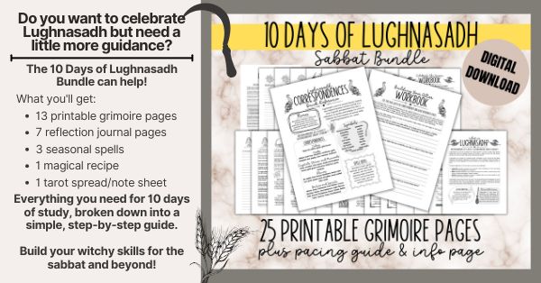10 days of lughnasadh